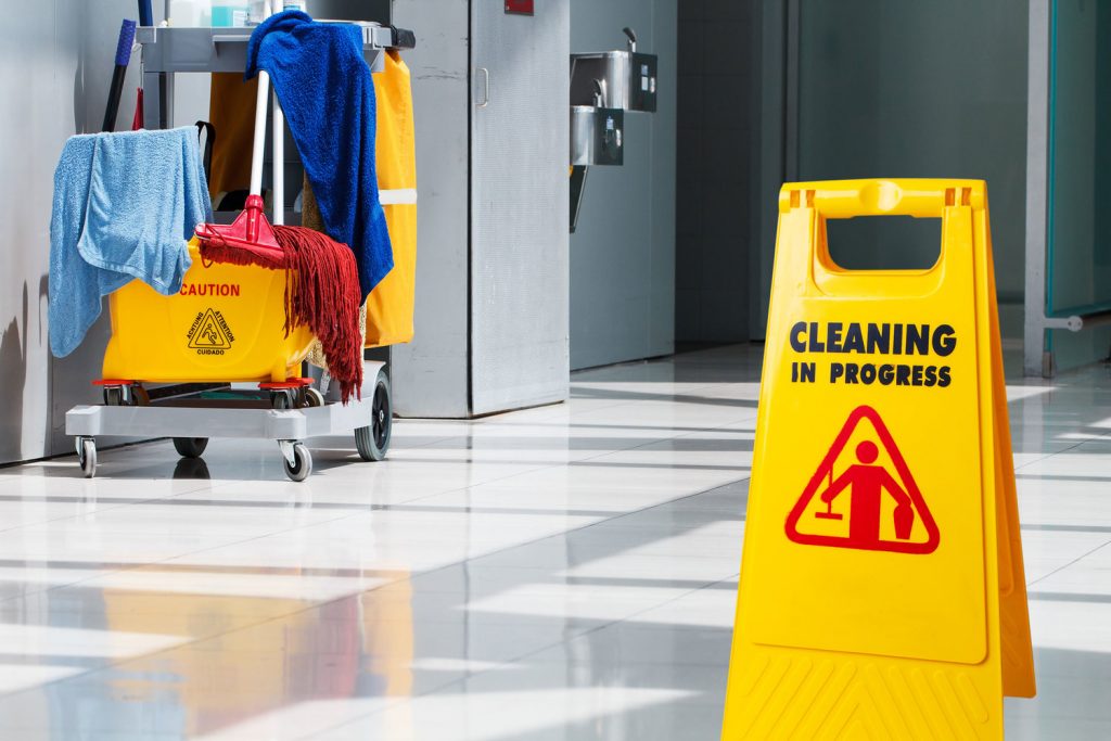 Who is a cleaning manager?